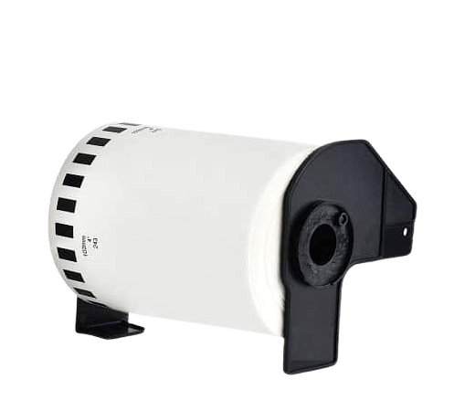 Brother DK22246 Vit 103mm x 30,48m adresseetiket - Kompatibel