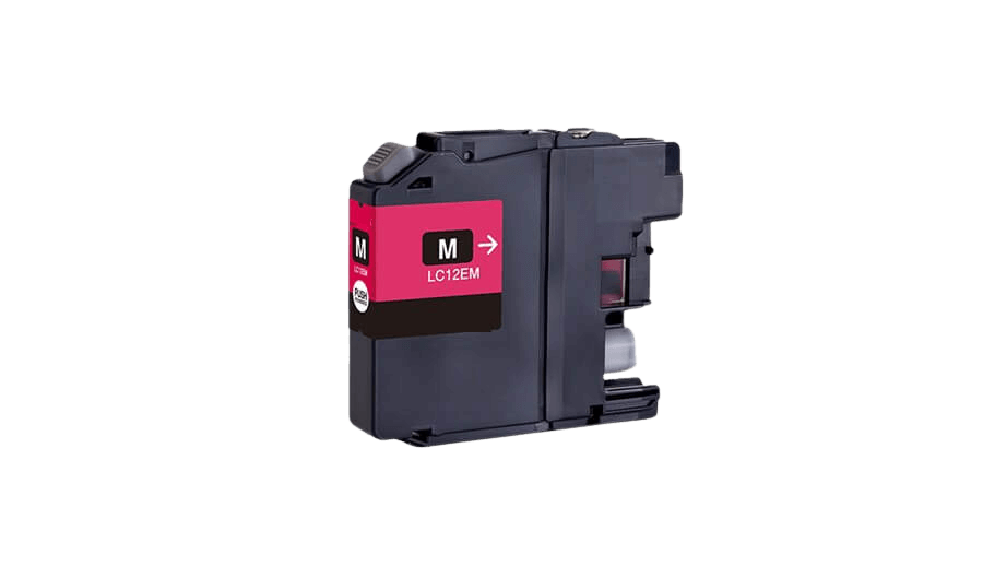 Brother LC12EM magenta bläckpatron - Kompatibel