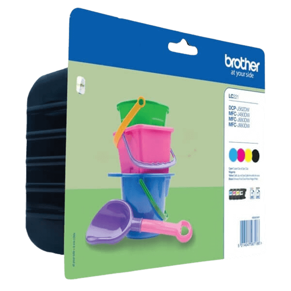 Brother LC221 CMYK rabattpaket - Original