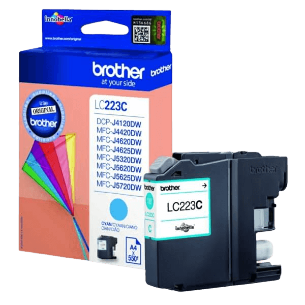 Brother LC223C cyan bläckpatron - Original