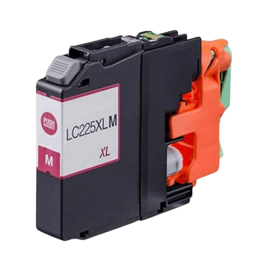 Brother LC225M magenta XL bläckpatron - Kompatibel