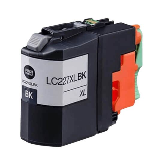 Brother LC227BK svart XL bläckpatron - Kompatibel