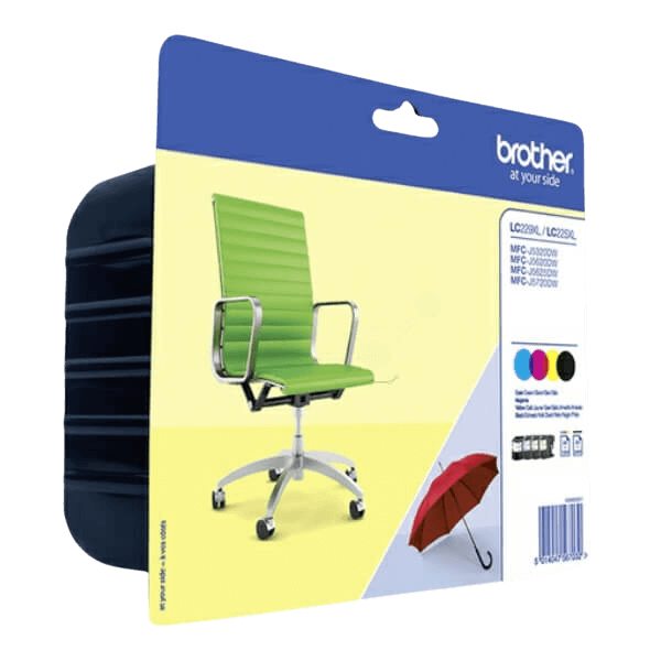 Brother LC229 CMYK XL rabattpaket - Original