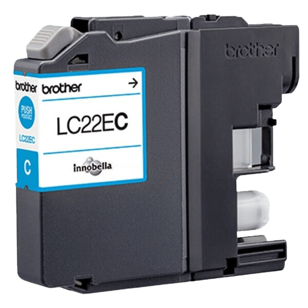 Brother LC22EC cyan bläckpatron - Original