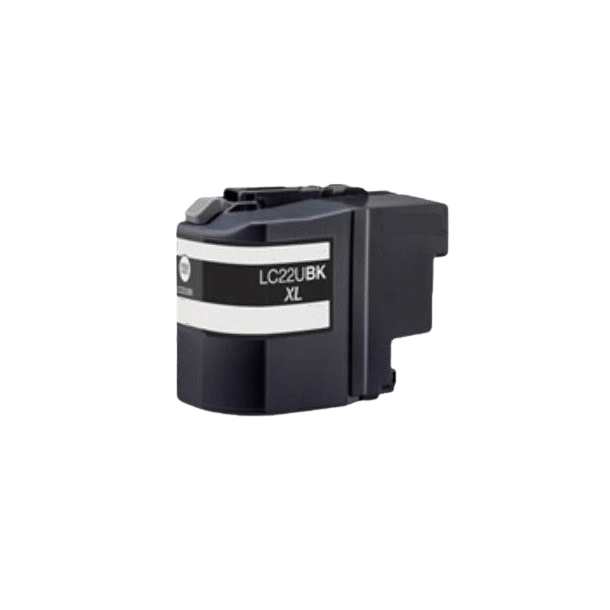 Brother LC22UBK svart bläckpatron - Kompatibel