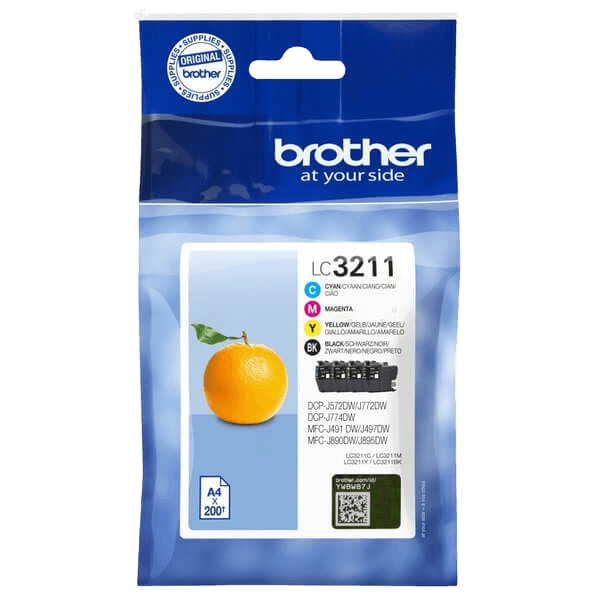 Brother LC3211VALDR CMYK rabattpaket - Original