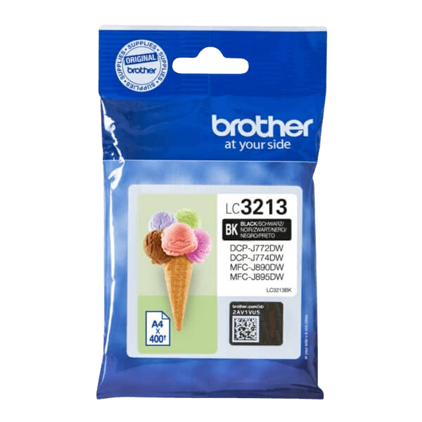 Brother LC3213BK svart bläckpatron - Original
