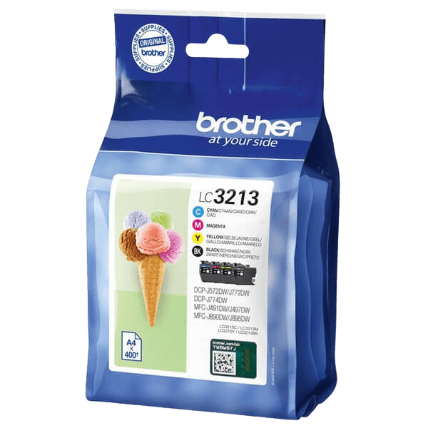 Brother LC3213VALDR CMYK rabattpaket - Original
