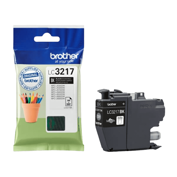 Brother LC3217BK svart bläckpatron - Original