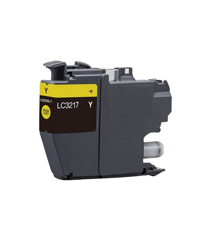 Brother LC3217Y gul bläckpatron - Kompatibel