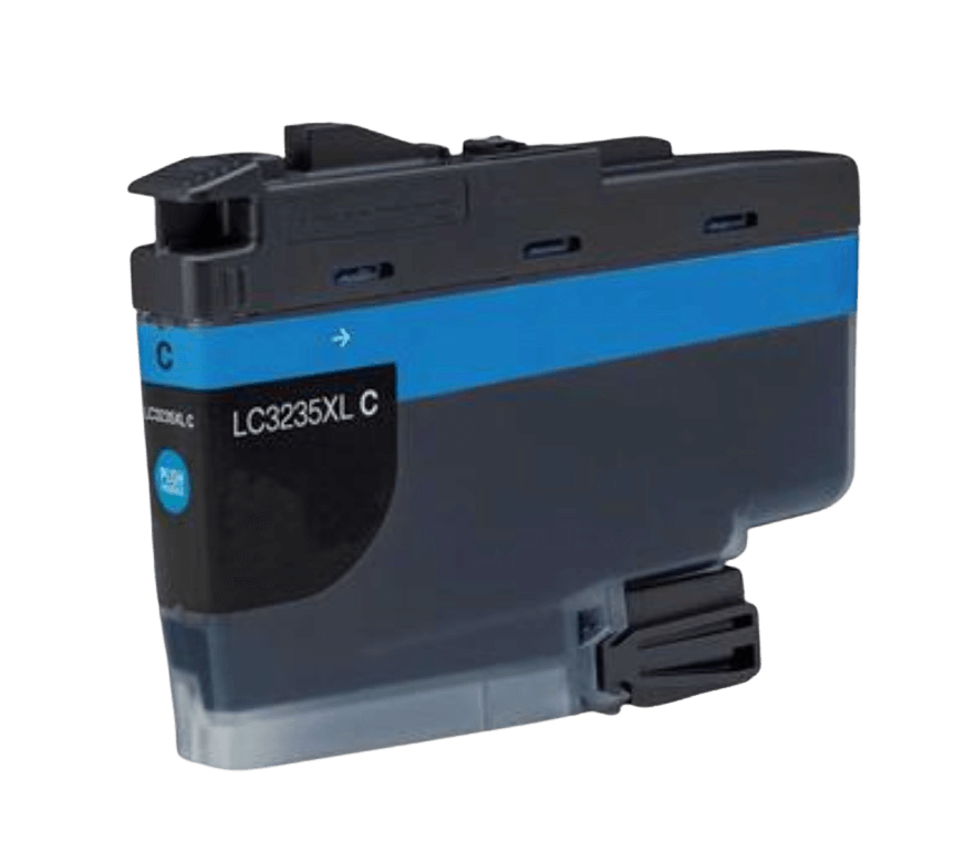 Brother LC3235XLC cyan XL bläckpatron - Kompatibel