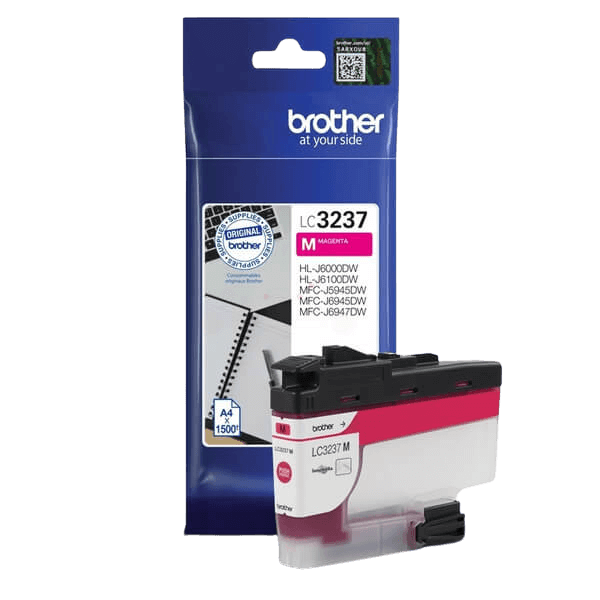 Brother LC3237M magenta bläckpatron - Original
