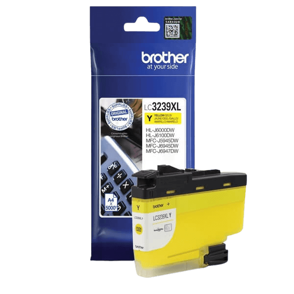 Brother LC3239XLY gul XL bläckpatron - Original