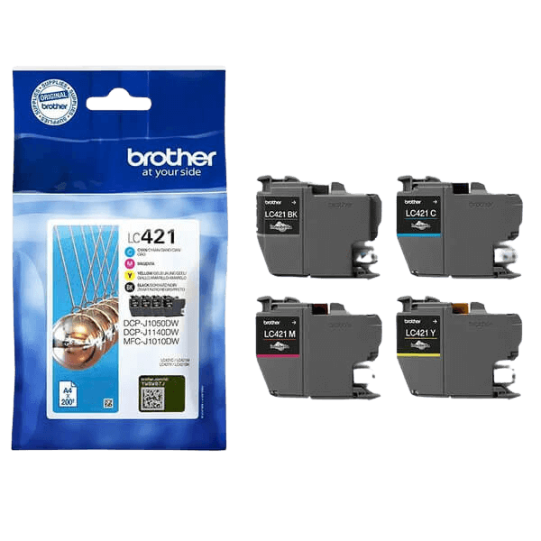 Brother LC421VALDR CMYK rabattpaket - Original