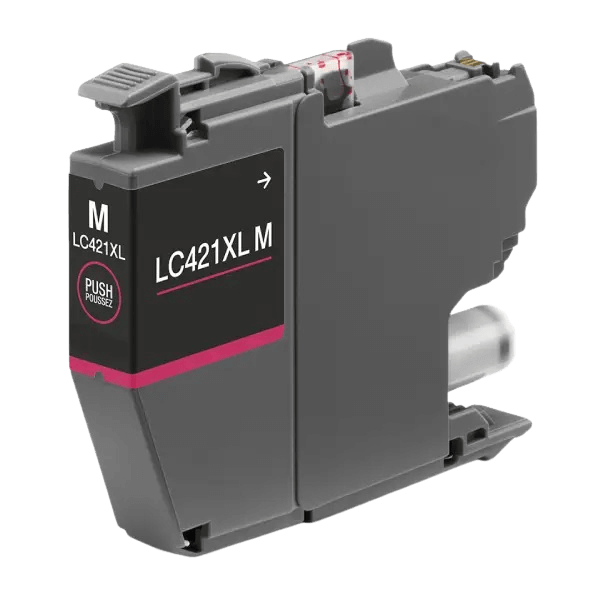 Brother LC421XLM magenta XL bläckpatron - Kompatibel