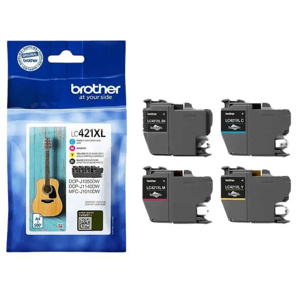 Brother LC421XLVALDR CMYK XL rabattpaket - Original