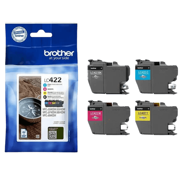 Brother LC422VALDR CMYK rabattpaket - Original