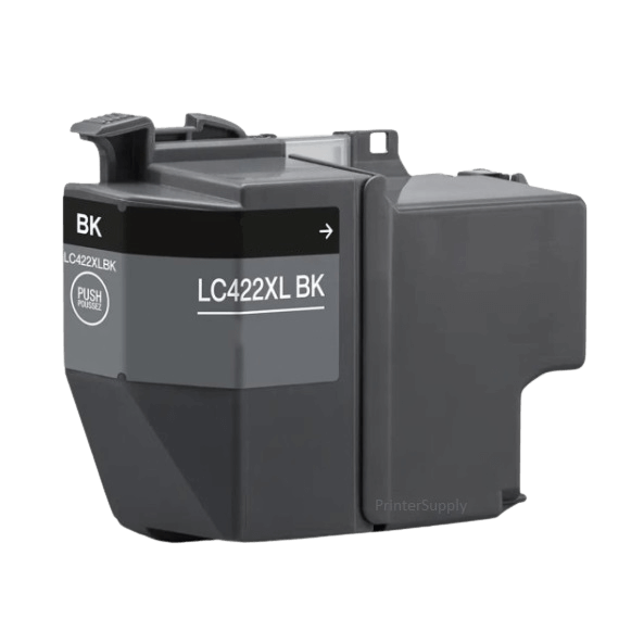Brother LC422XLBK svart XL bläckpatron - Kompatibel