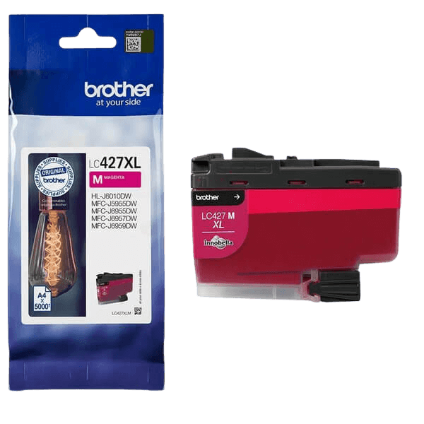 Brother LC427XLM magenta XL bläckpatron - Original