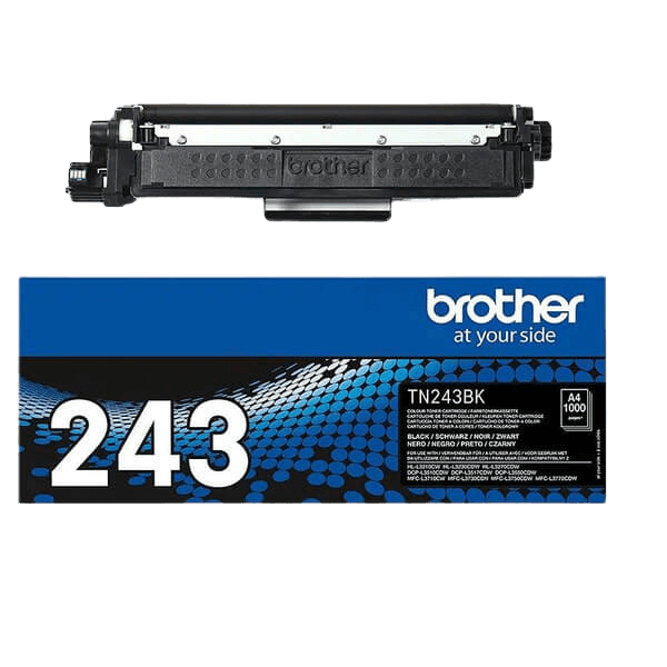 Brother TN243BK svart toner - Original