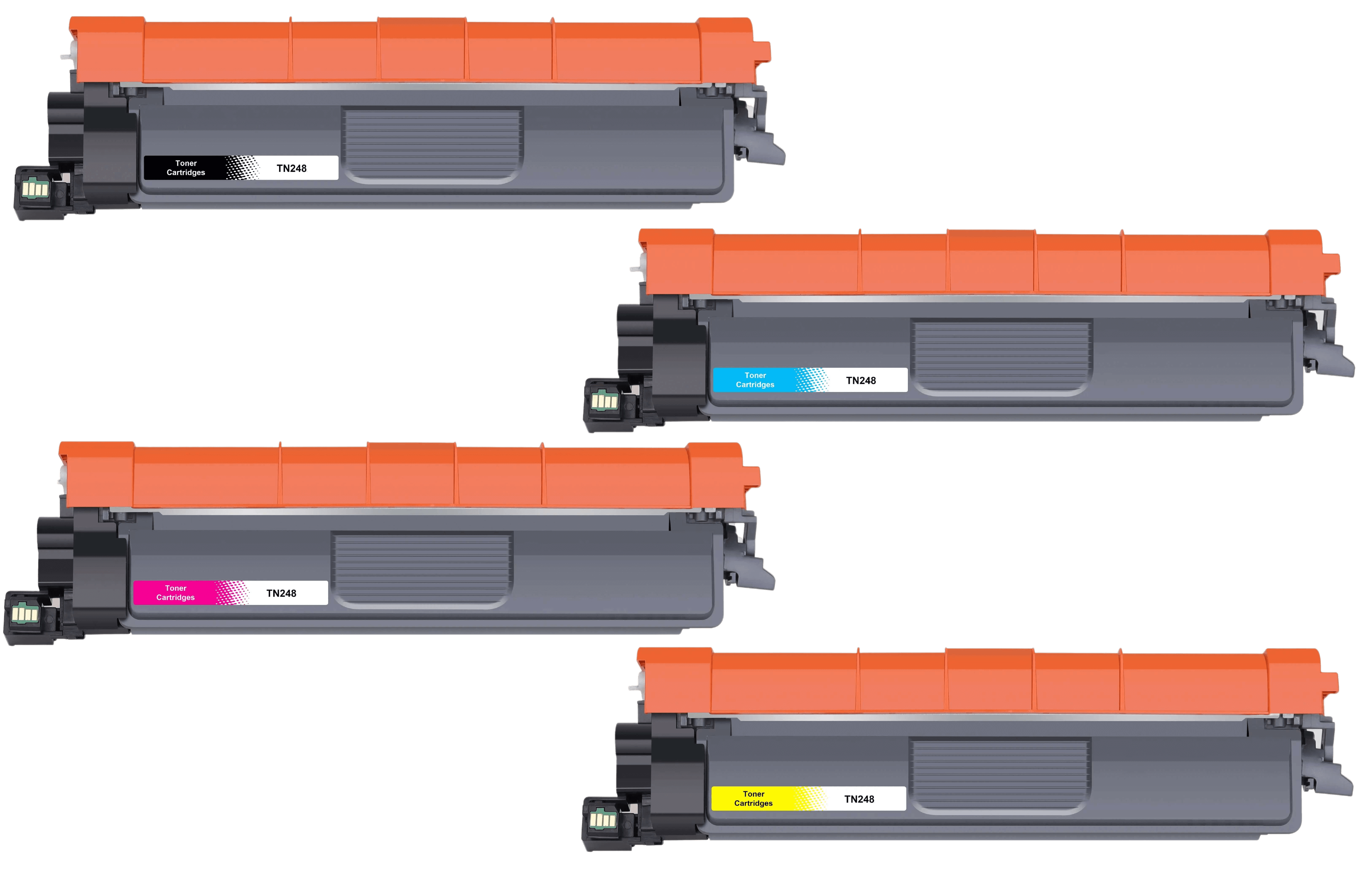 Brother TN248 CMYK "välj själv" rabattpaket rabatt paket - Kompatibel