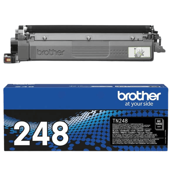Brother TN248BK svart toner - Original