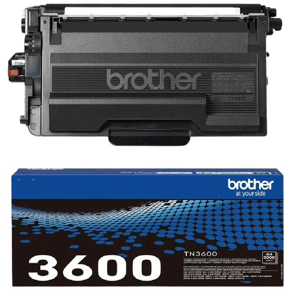 Brother TN3600 svart toner - Original