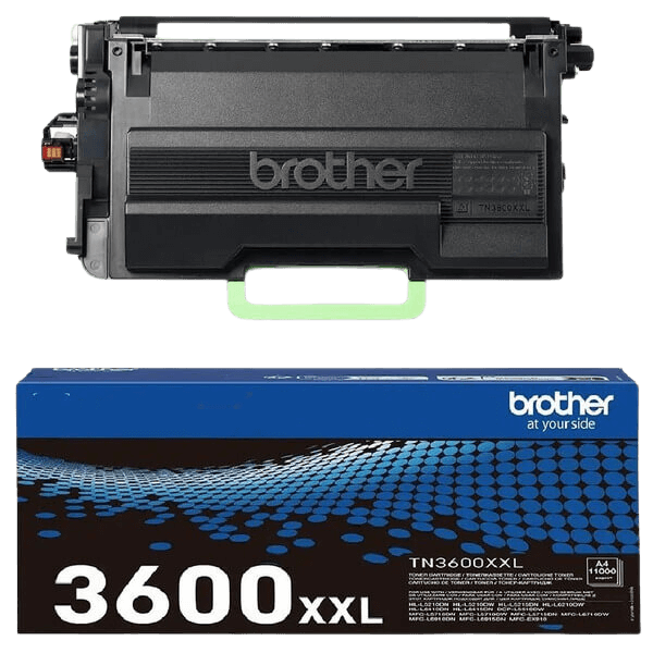 Brother TN3600XXL svart XXL toner - Original