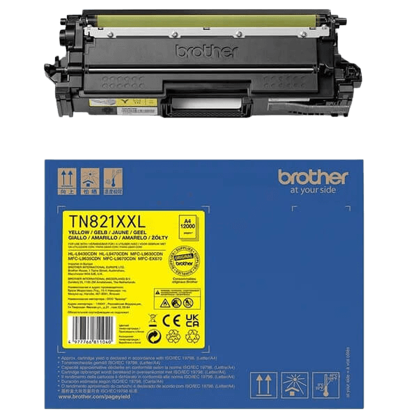 Brother TN821XXLY gul XXL toner - Original