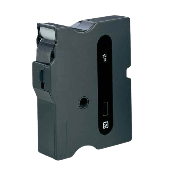 Brother TX451 Svart text / Röd tejp 24 mm x 15 m tejp - Kompatibel