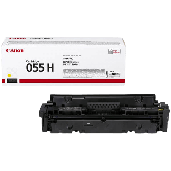 Canon 055H / 3017C002 gul XL toner - Original