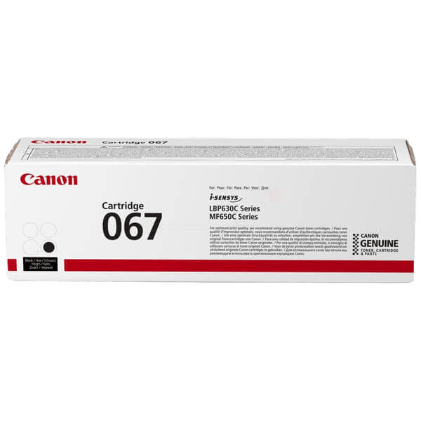 Canon 067 / 5102C002 svart toner - Original