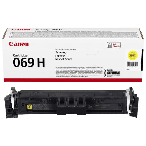 Canon 069H / 5095C002 gul XL toner - Original