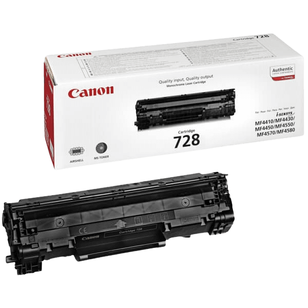 Canon 728 / 3500B002 svart toner - Original