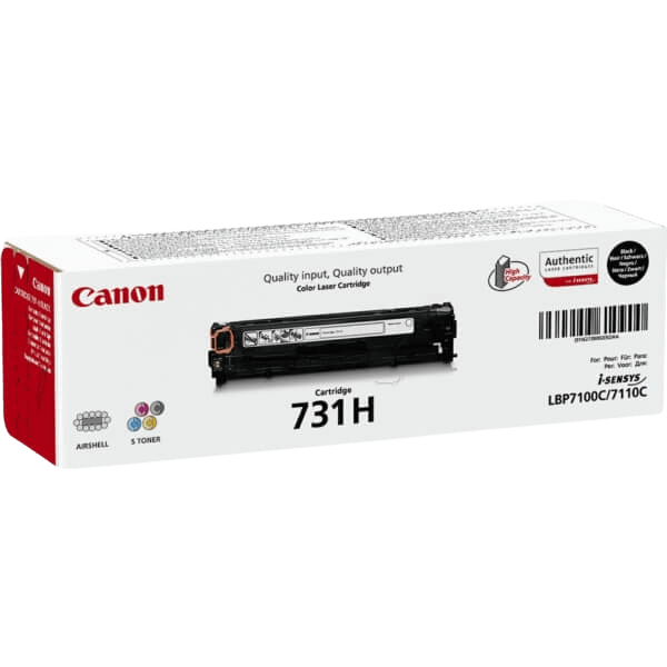 Canon 731H / 6273B002 svart XL toner - Original