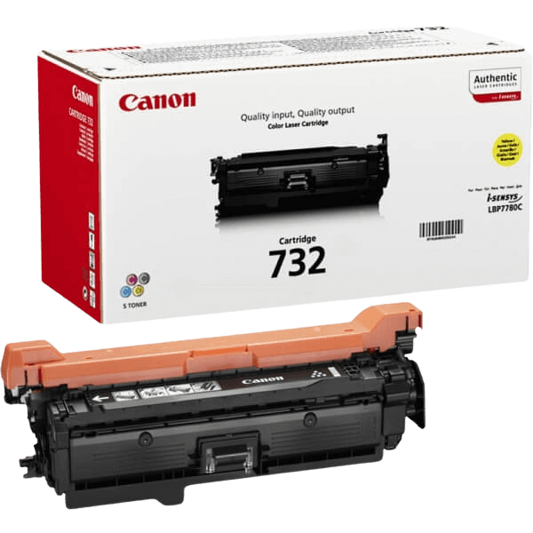Canon 732 / 6260B002 gul toner - Original