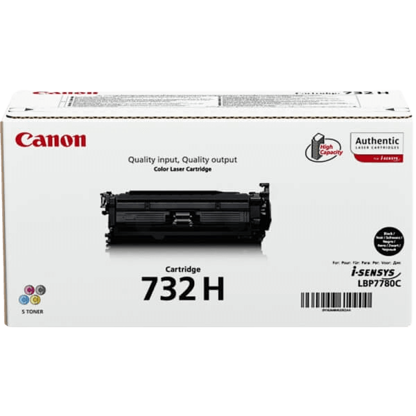 Canon 732H / 6264B002 svart XL toner - Original