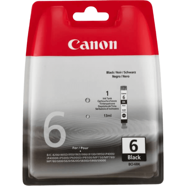 Canon BCI-6BK / 4705A002 svart bläckpatron - Original