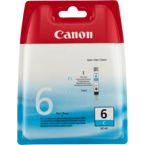 Canon BCI-6C / 4706A002 cyan bläckpatron - Original