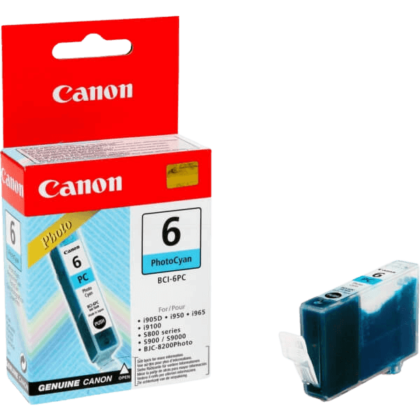 Canon BCI-6PC / 4709A002 foto cyan bläckpatron - Original