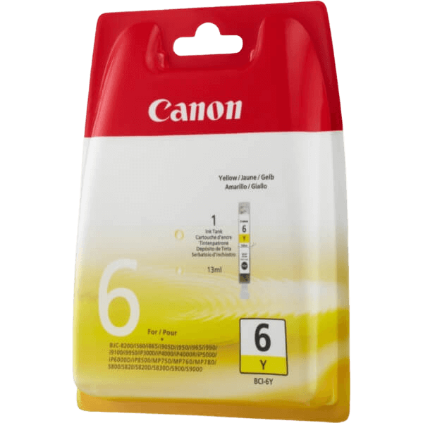 Canon BCI-6Y / 4708A002 gul bläckpatron - Original