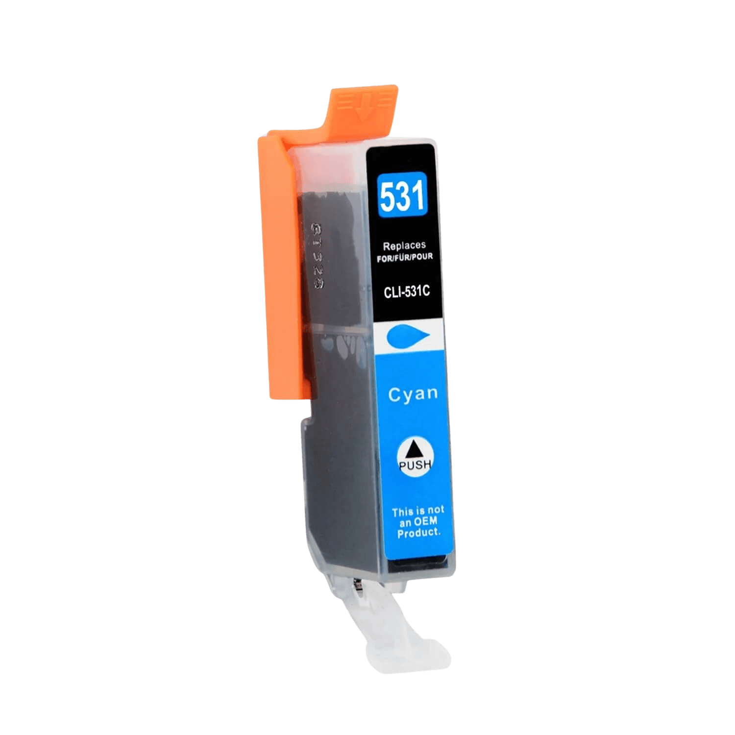 Canon CLI-531C / 6119C001 cyan bläckpatron - Kompatibel