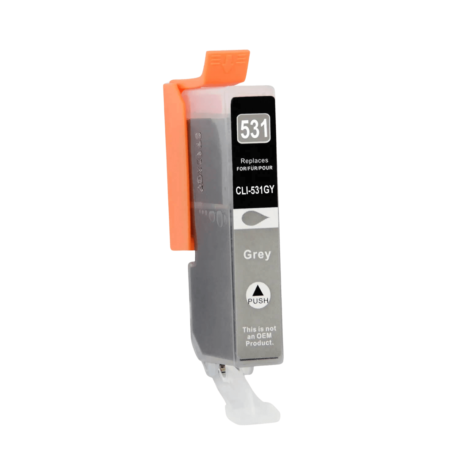 Canon CLI-531GY / 6122C001 grå bläckpatron - Kompatibel