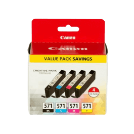 Canon CLI-571 / 0386C005 CMYK rabattpaket - Original