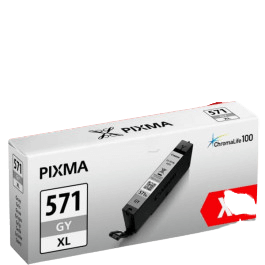 Canon CLI-571GYXL / 0335C001 grå XL bläckpatron - Original