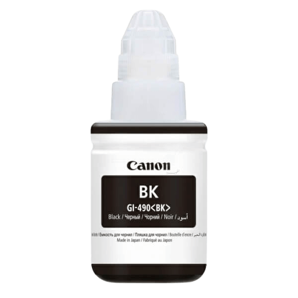 Canon GI-490BK / 0663C001 svart bläck refill - Original