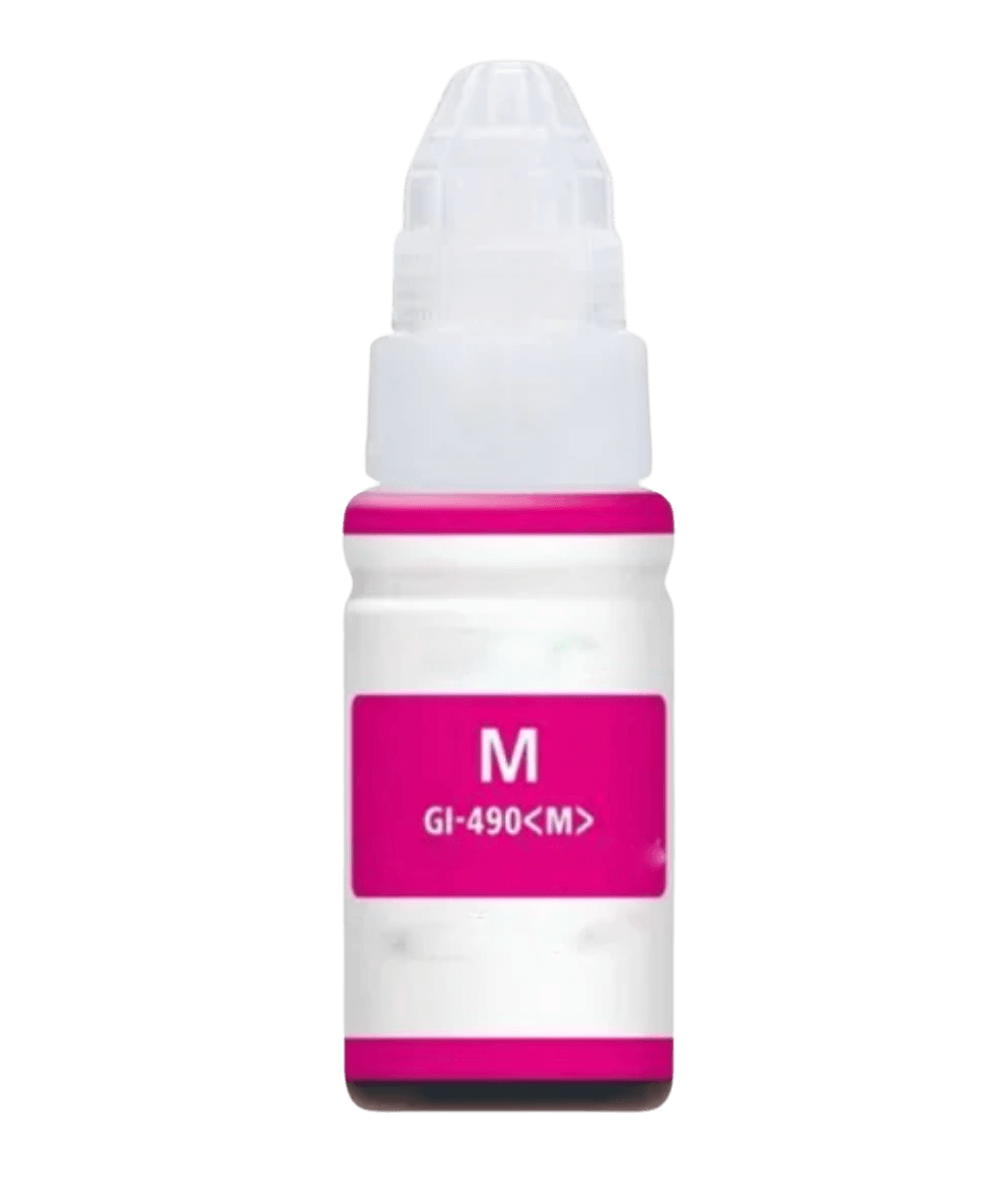 Canon GI-490M / 0665C001 magenta bläck refill - Kompatibel