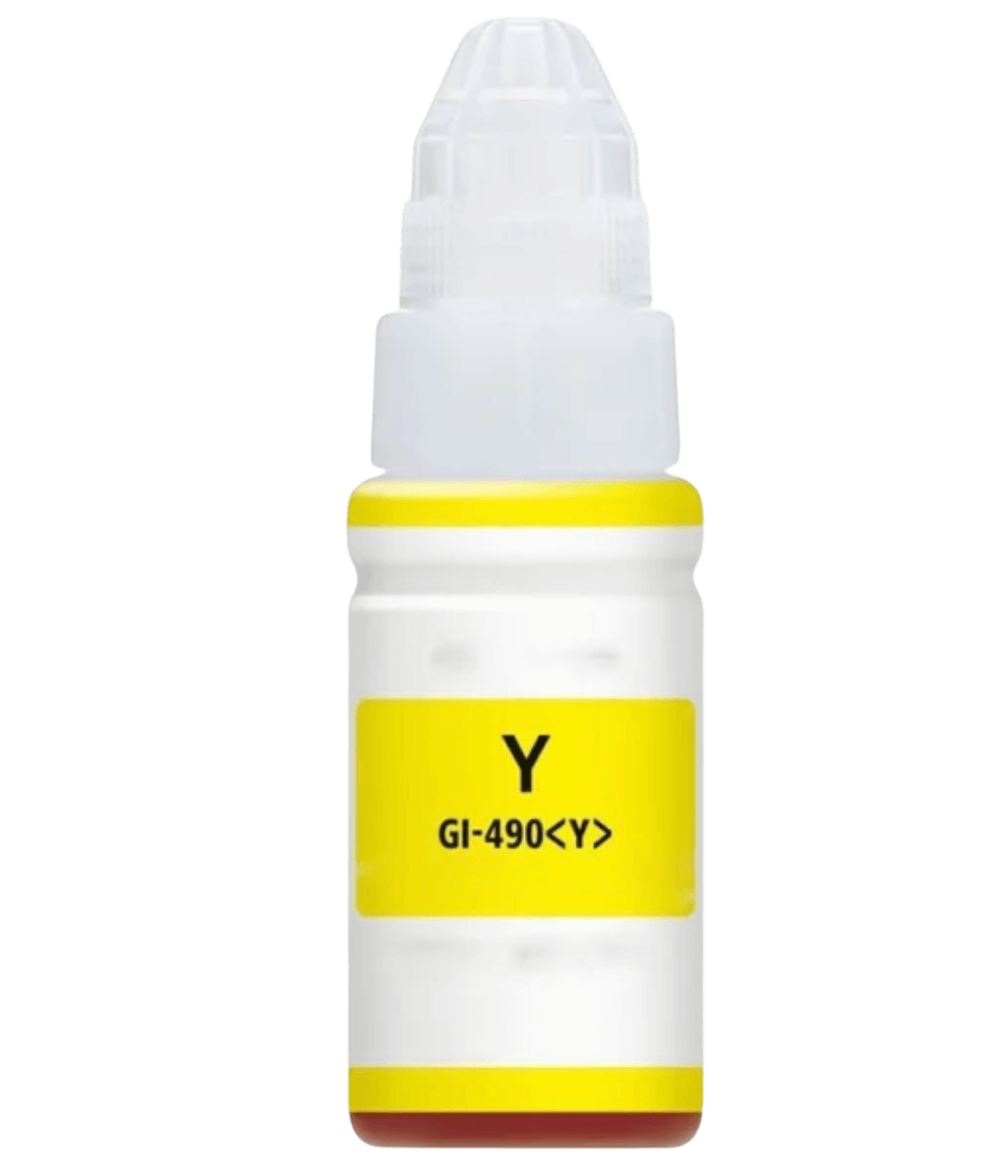 Canon GI-490Y / 0666C001 gul bläck refill - Kompatibel