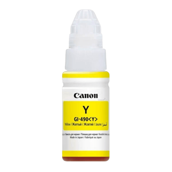 Canon GI-490Y / 0666C001 gul bläck refill - Original