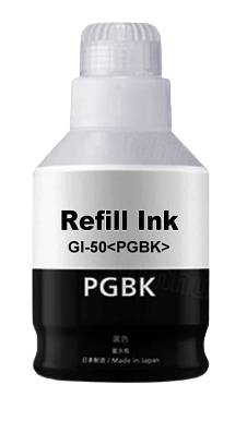 Canon GI-50 PGBK / 3386C001 pigment svart bläck refill - Kompatibel